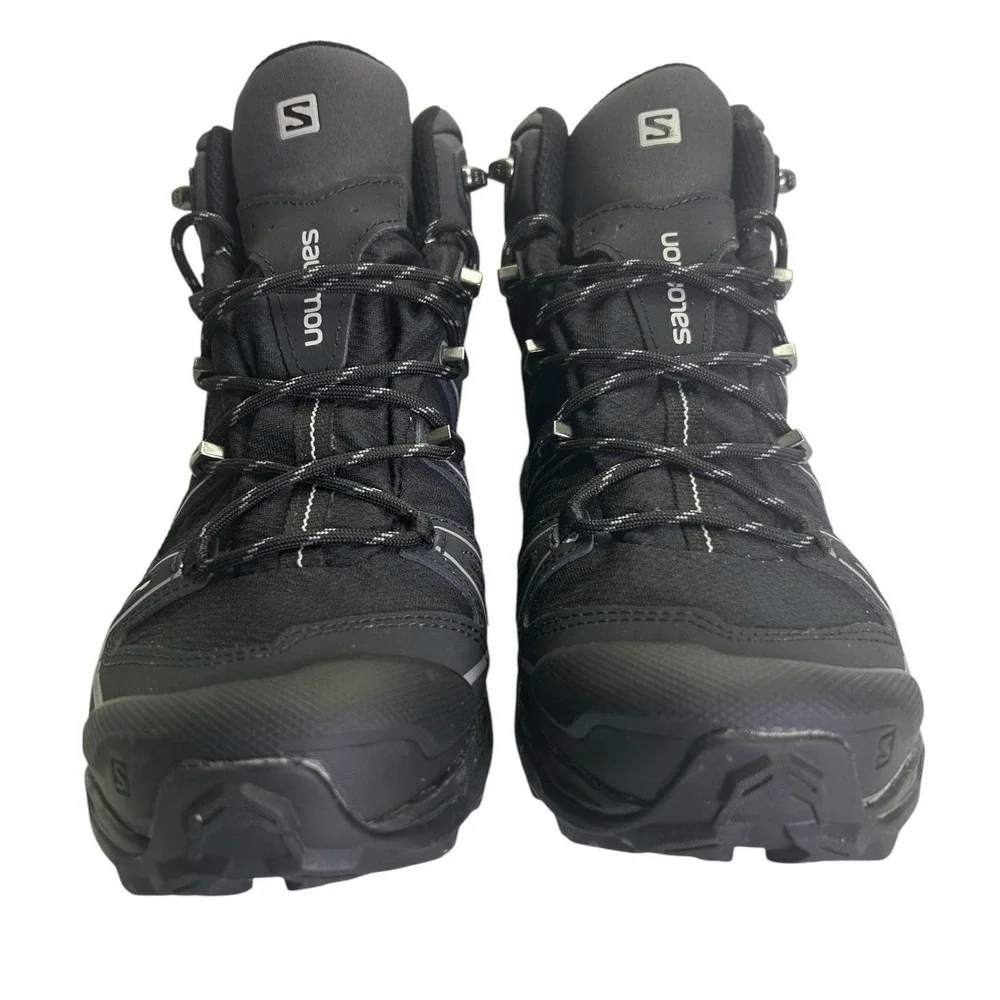 Salomon X Ultra Mid 2 GTX Men's Hiking Boots Black Size 11.5 NEW GoreTex - Picture 2 of 8